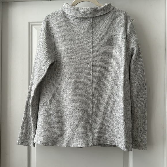 J. Crew Grey Long Sleeve Sweater Size S - Picture 4 of 4